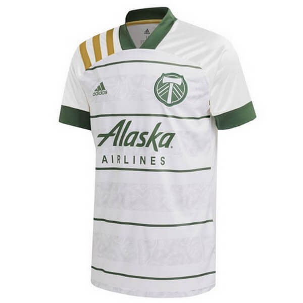 Tailandia Camiseta Portland Timbers 2ª Kit 2020 2021 Blanco